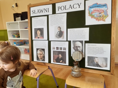 Wystawa przedstawiająca dokonania niektórych polskich naukowców