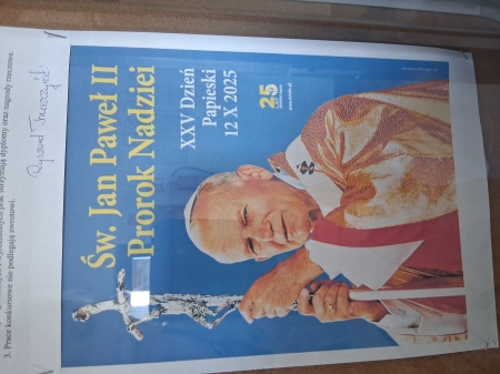 Konkurs plastyczny ''Św. Jan Paweł II. PROROK NADZIEI'' XXV DZIEŃ PAPIESKI