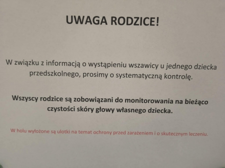 Uwaga Rodzice